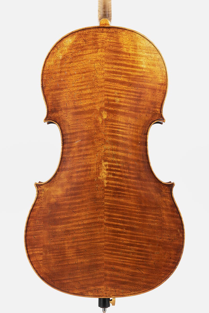 Violoncello nach Matteo Goffriller 1710, Julia Jostes und Simon Eberl, Korpuslänge 75,7 cm