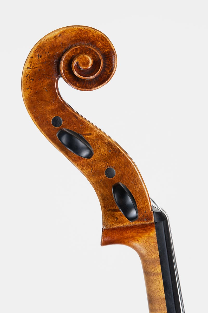 Violoncello nach Matteo Goffriller 1710, Julia Jostes und Simon Eberl, Korpuslänge 75,7 cm
