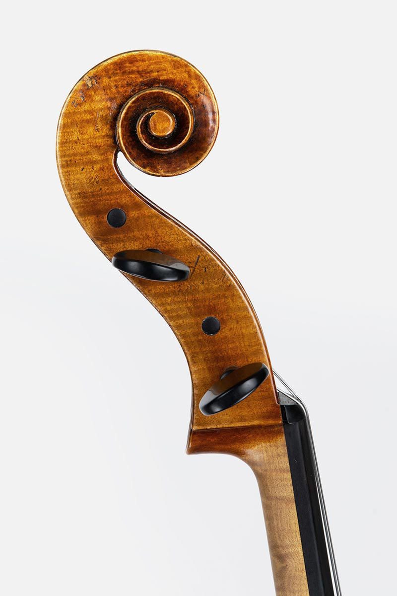 Violoncello nach David Tecchler, Julia Jostes und Simon Eberl, Korpuslänge 74,7 cm