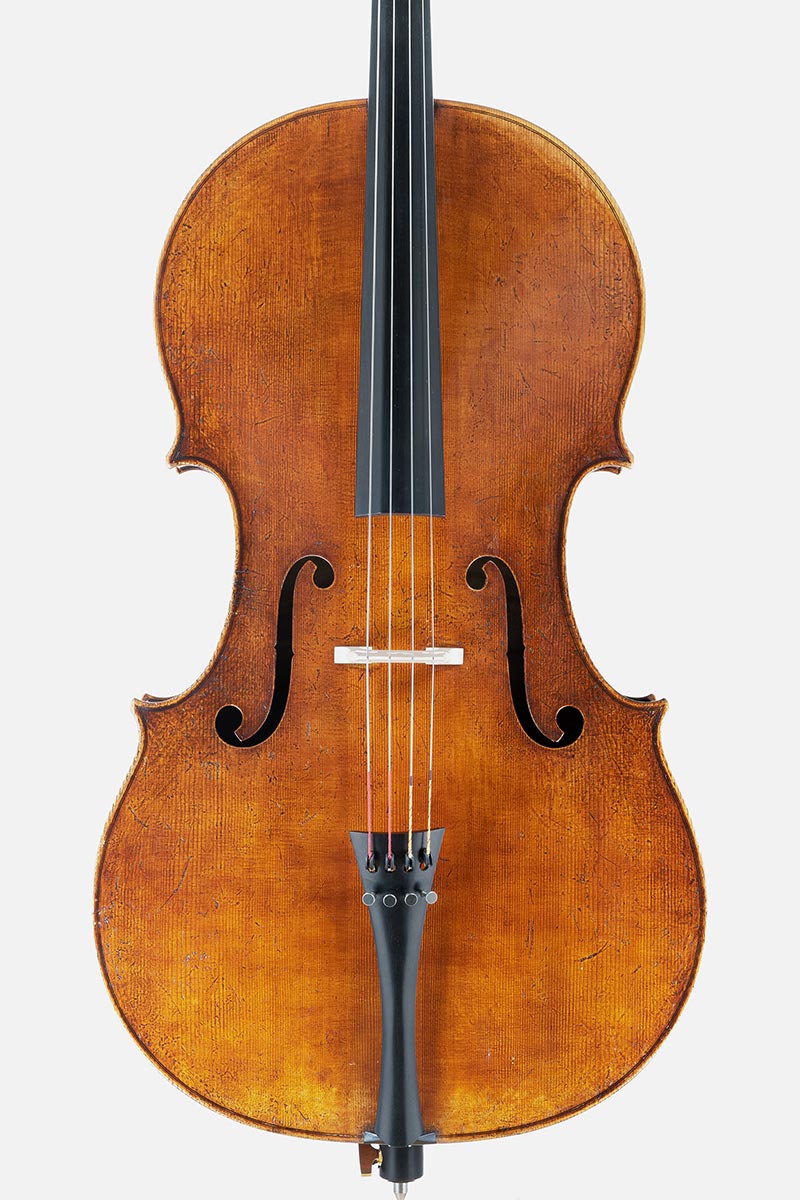 Violoncello nach Matteo Goffriller 1710, Julia Jostes und Simon Eberl, Korpuslänge 75,7 cm