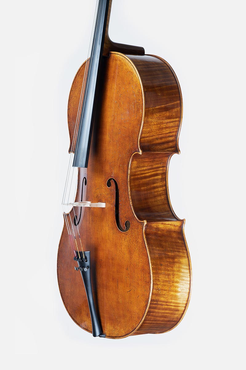 Violoncello nach Matteo Goffriller 1710, Julia Jostes und Simon Eberl, Korpuslänge 75,7 cm